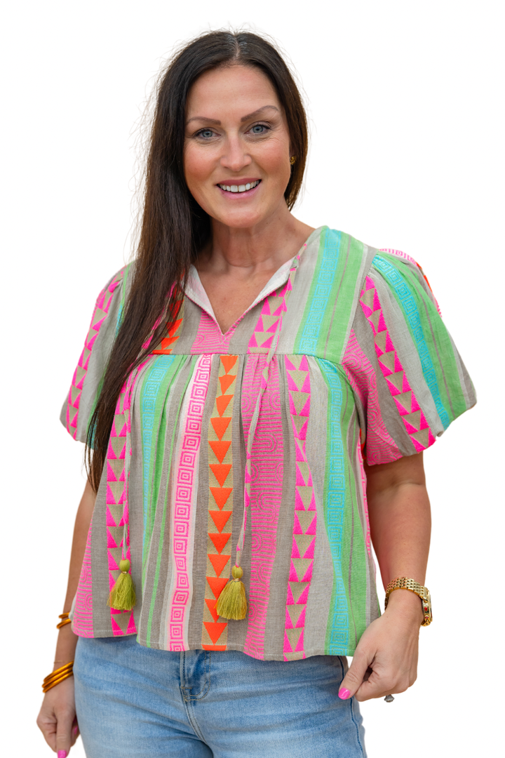 The Tassel Geo Top