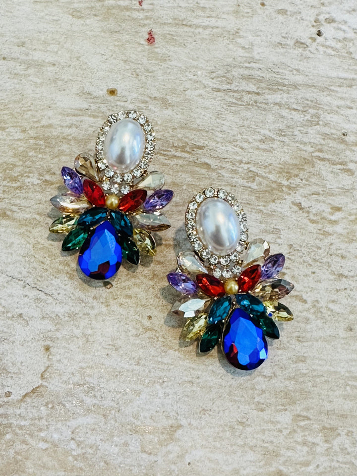 The Pearl Gems Earrings