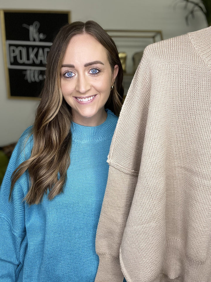 The Slouchy Silhouette Sweater-5 Colors