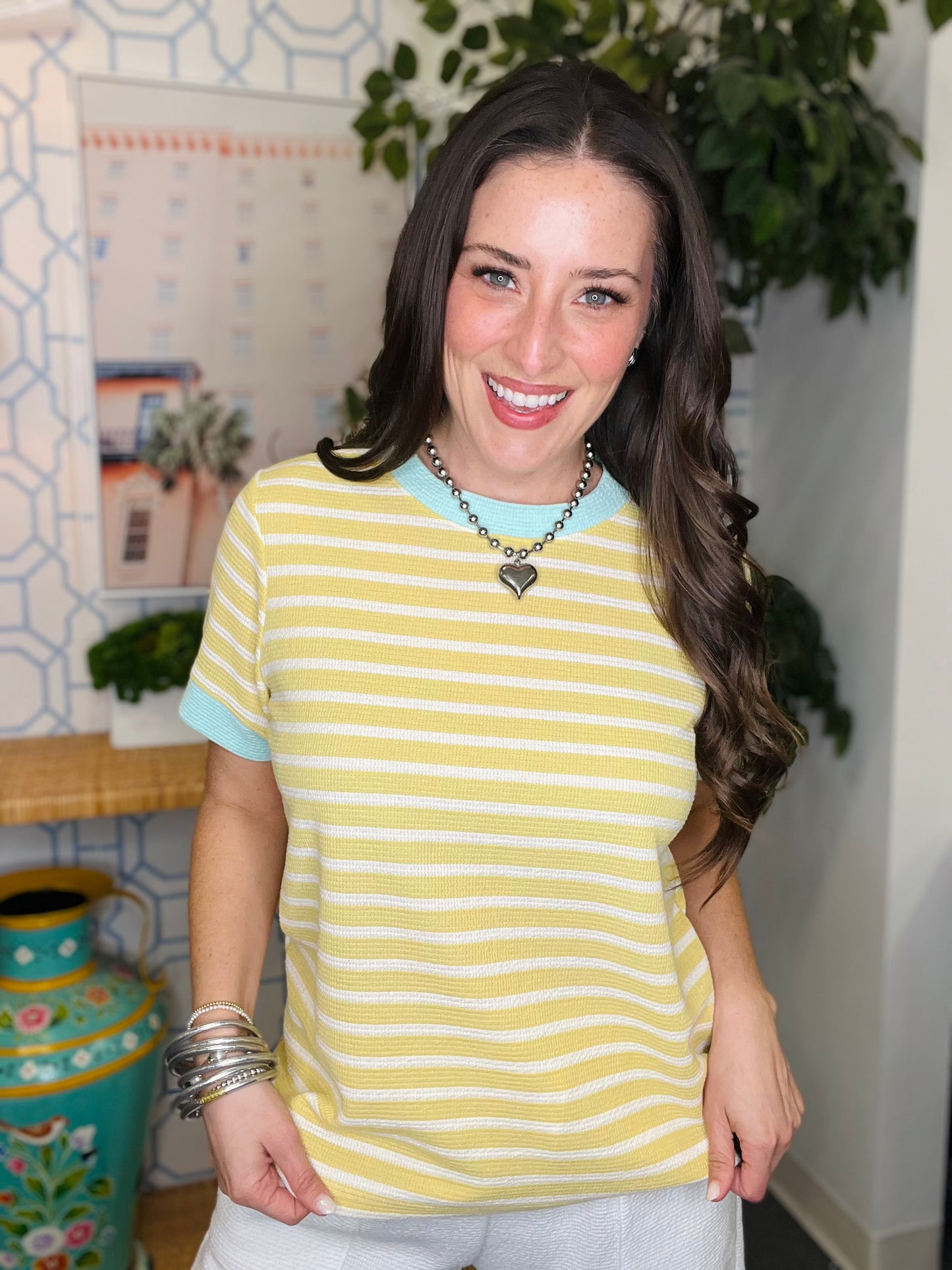 The Honey Knit Colorblock Stripe Top- 3 Colors