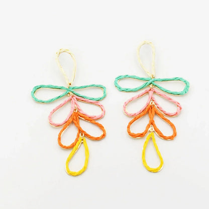 The Multi Tropical Drop Earrings
