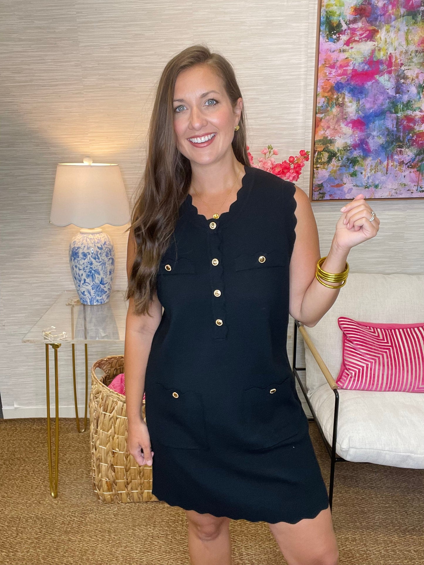 The Working 9-5 Dress in Black