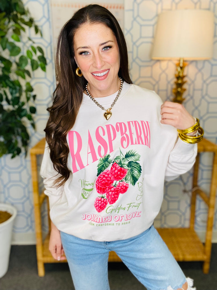 Raspberry Sweatshirt
