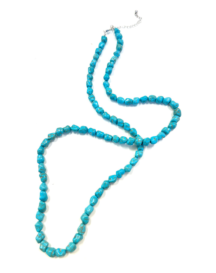 The Chunk Turq Necklace