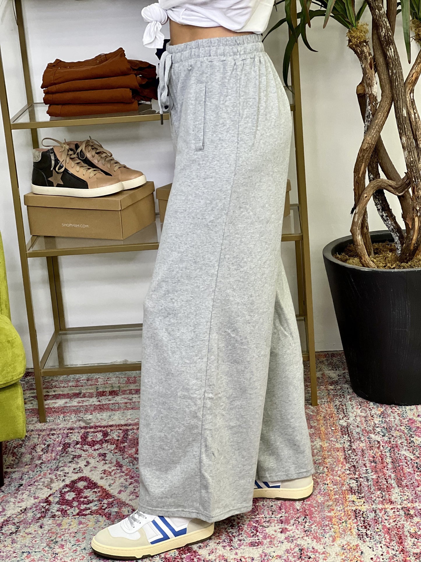 The Solid Knit Pants-AS