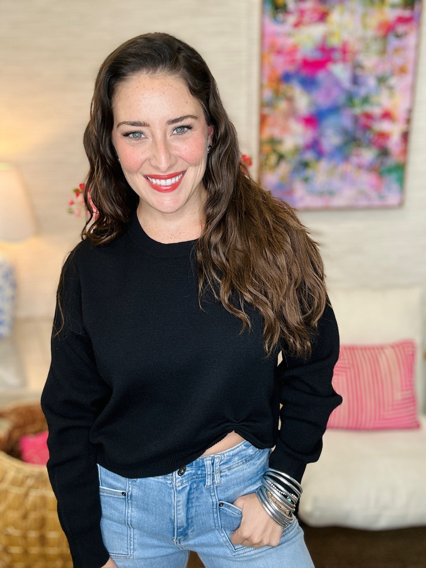 The Knotted Champ Sweater-4 Colors