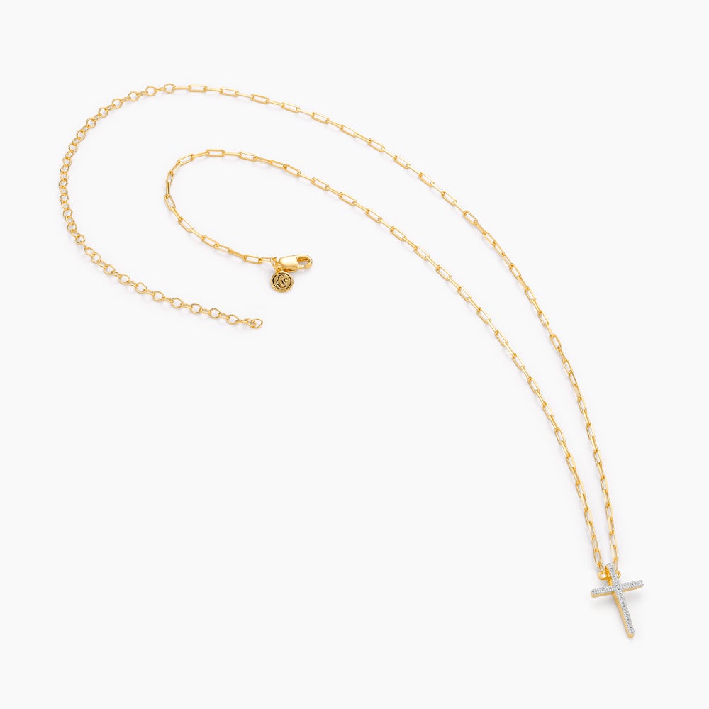 ES Faith Cross Pendant Necklace