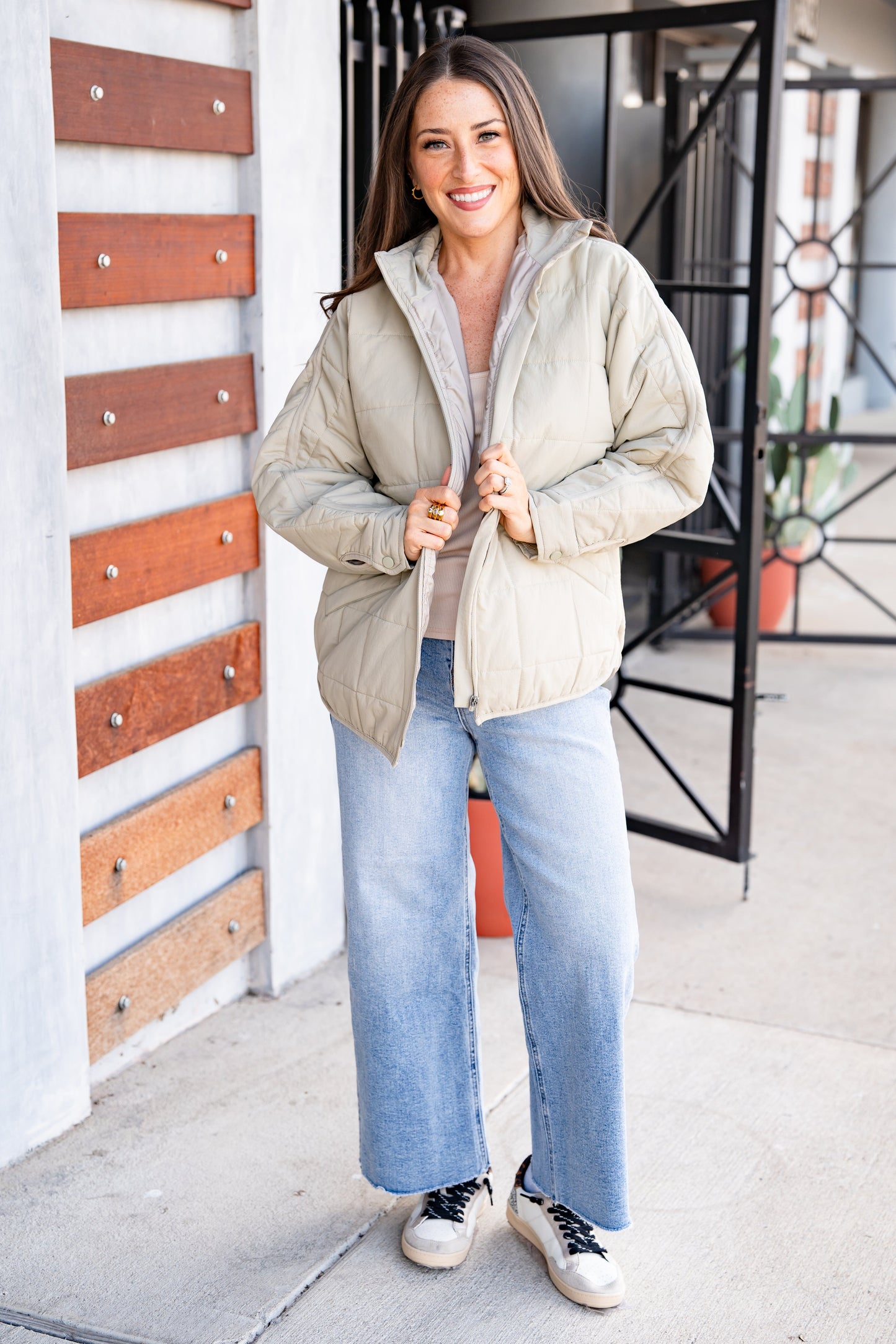 The Buckley Quilted Puffer in 2 Colors/AS