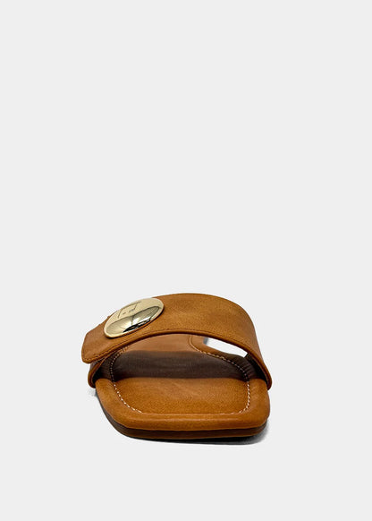 The Colette Sandals in Camel