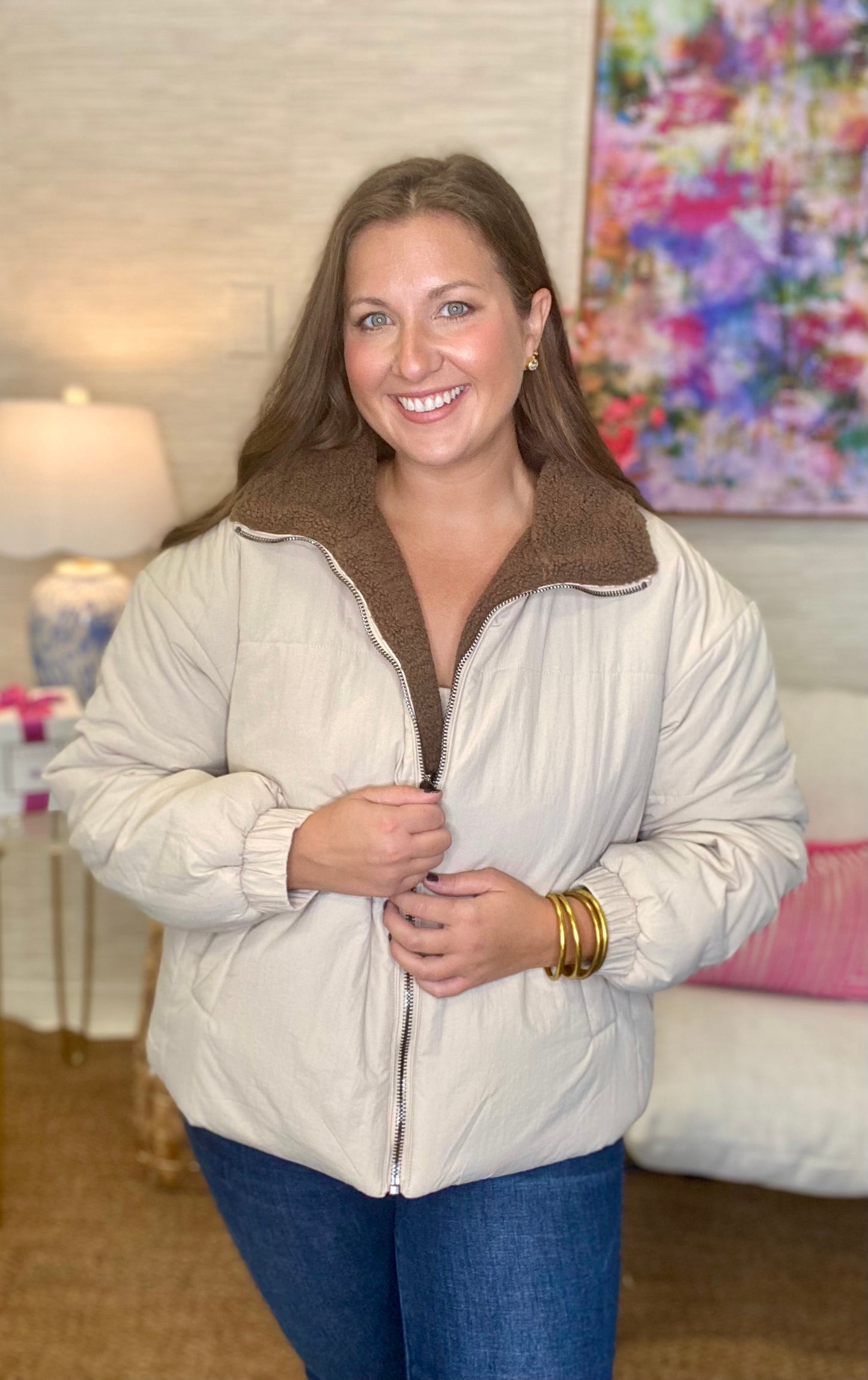 The Reversible Sherpa Fleece Jacket