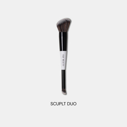 C&D Makeup Brush Duo