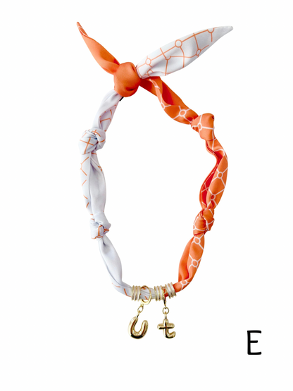 The Game Day Bubble Scarf Necklaces