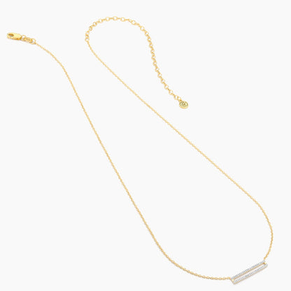 ES Set the Bar Pendant Necklace