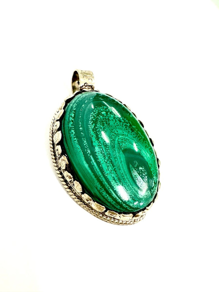 The Malachite Stone Pendant