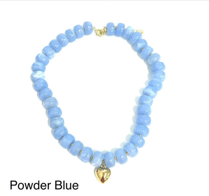 The Steal Candy Heart Necklace-21 Colors