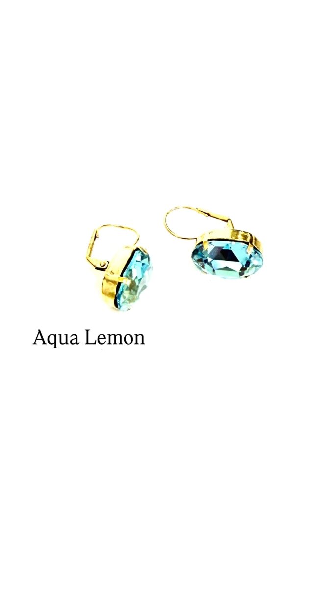 TOVA Caitlin Oval Hook Earrings