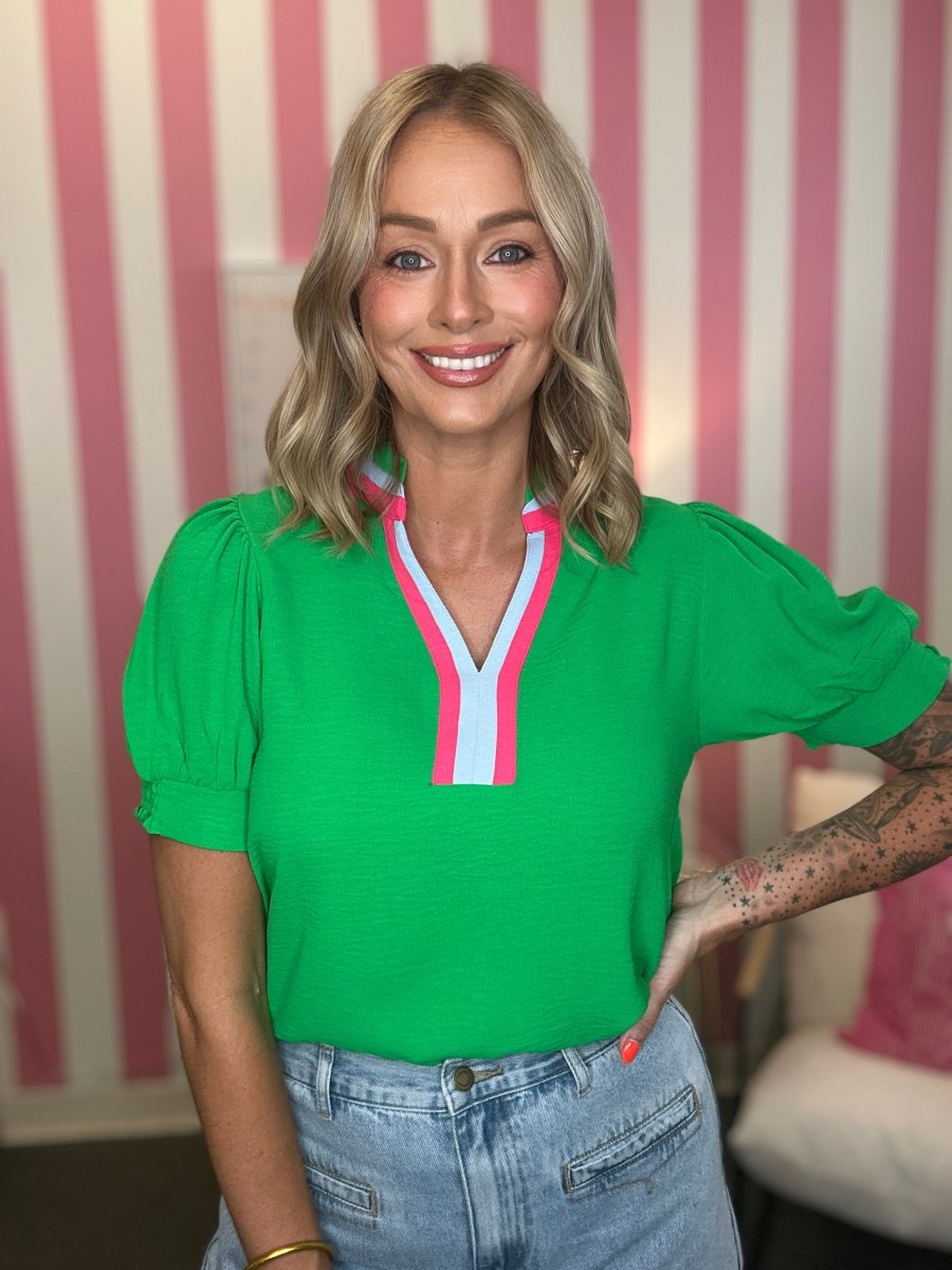 The Bessie Top- 2 Colors