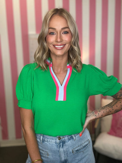 The Bessie Top- 2 Colors