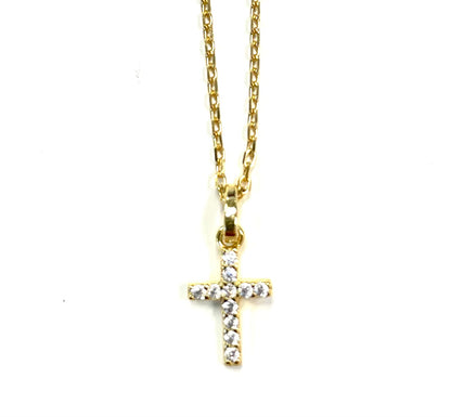 The Sterling Cross Necklace