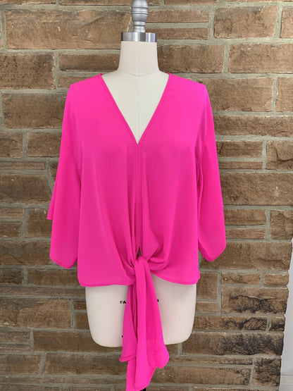 The Solid Tie Top - 4 Colors