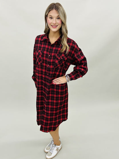 The Fieldhouse Duster Maxi in 3 Colors/AS