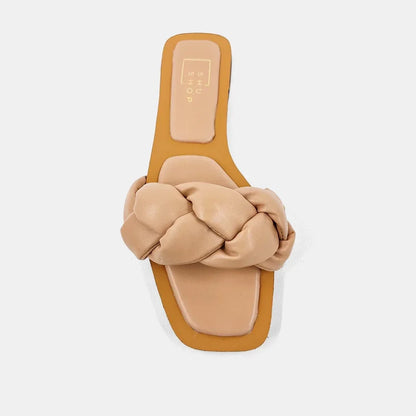 The Coleen Sandal in Nude