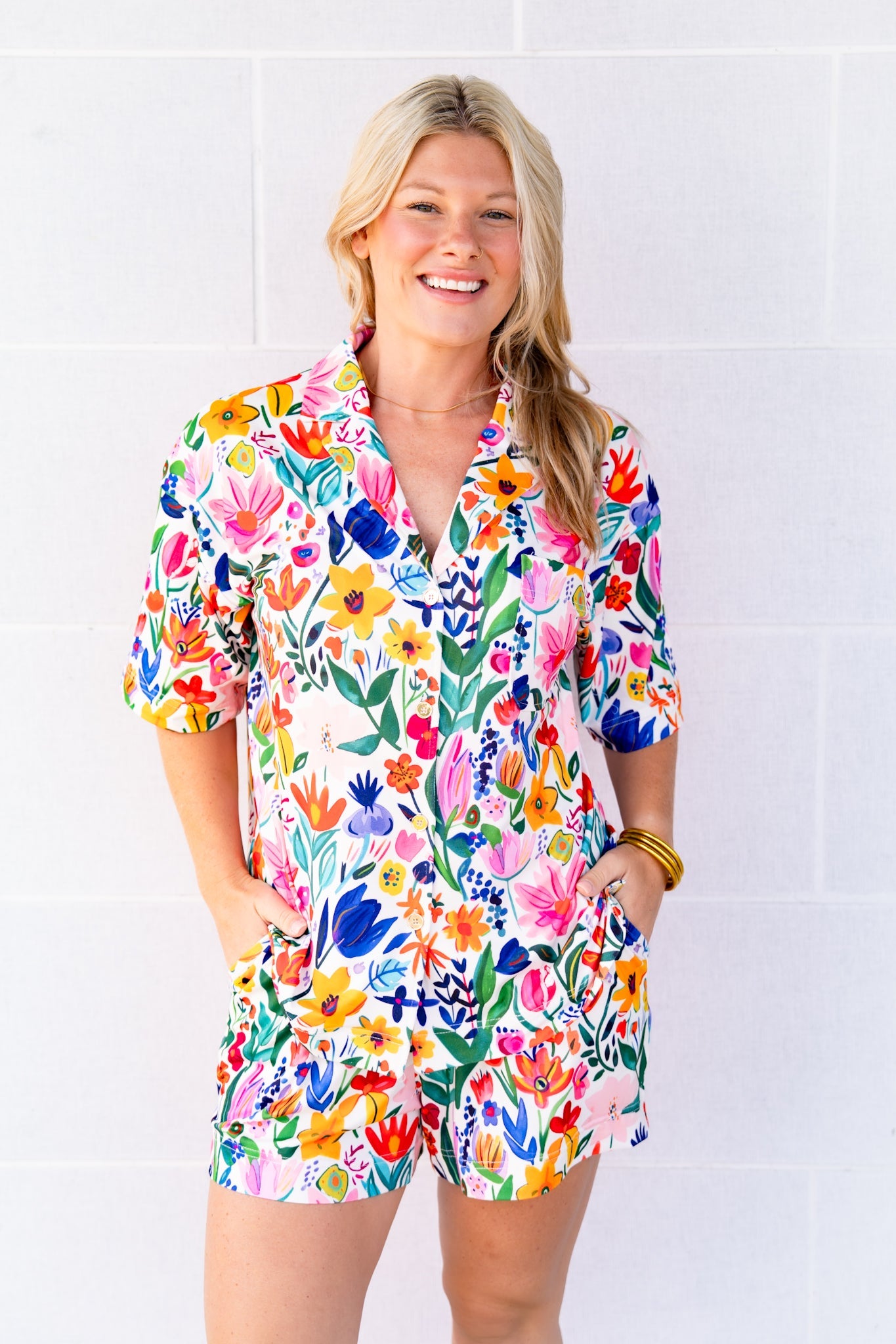 The Buckley Jennifer Set in Bright Floral