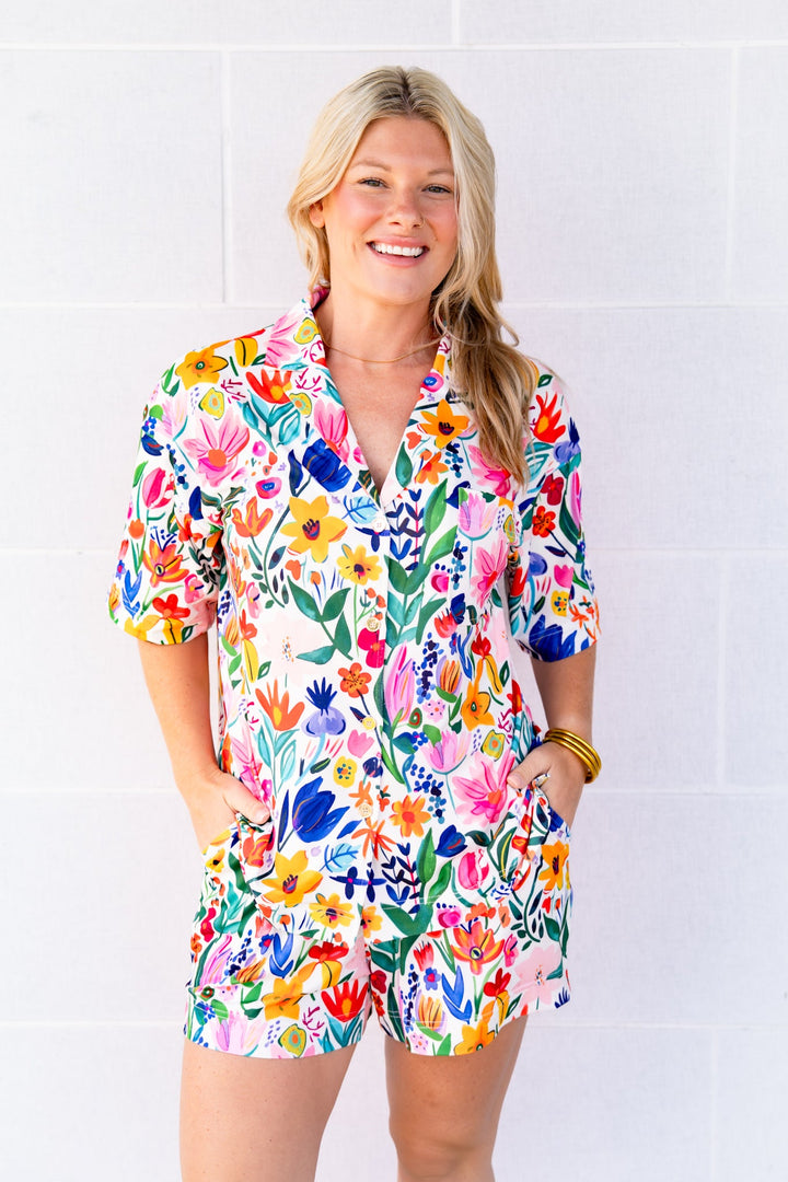 The Buckley Jennifer Set in Bright Floral
