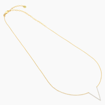ES V To The T Pendant Necklace