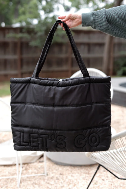 JB Puffer Totes-6 Options