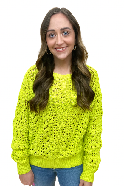 The Knit Sunny Sweater in 2 Colors