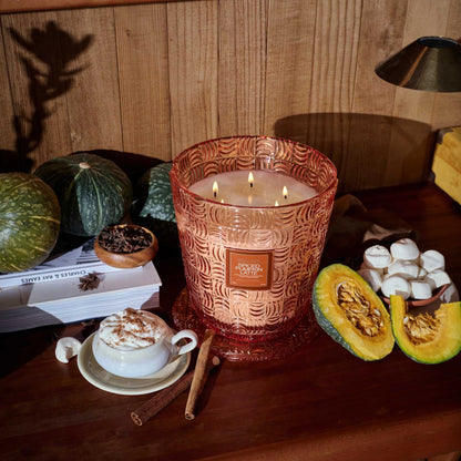 Spiced Pumpkin Candles