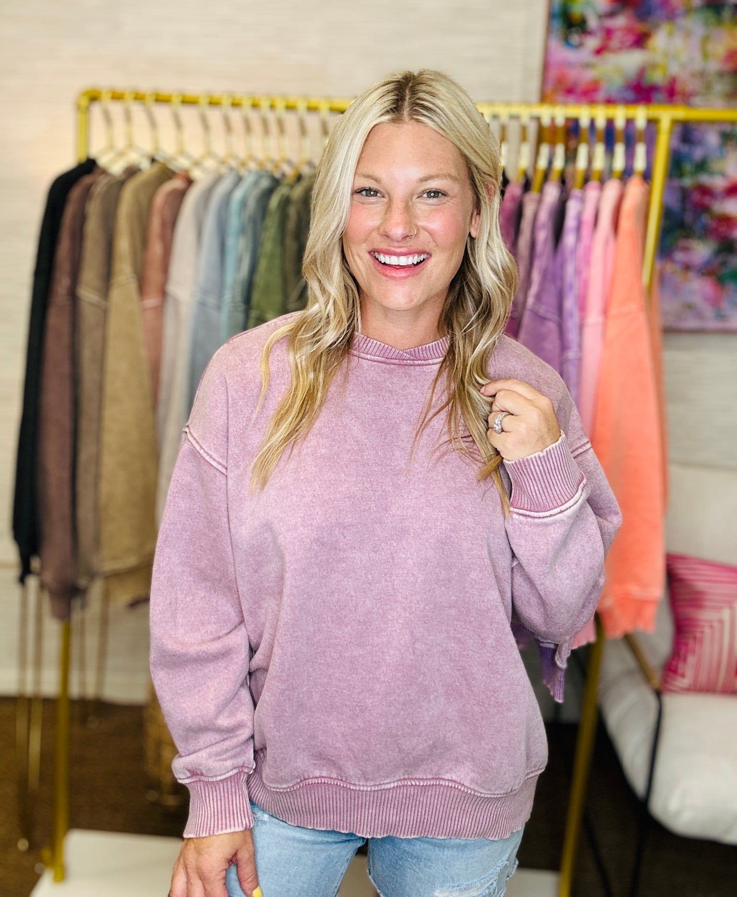 The Fleece Pullover in 26 Colors/AS