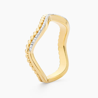 ES Wave of Life Stackable Ring