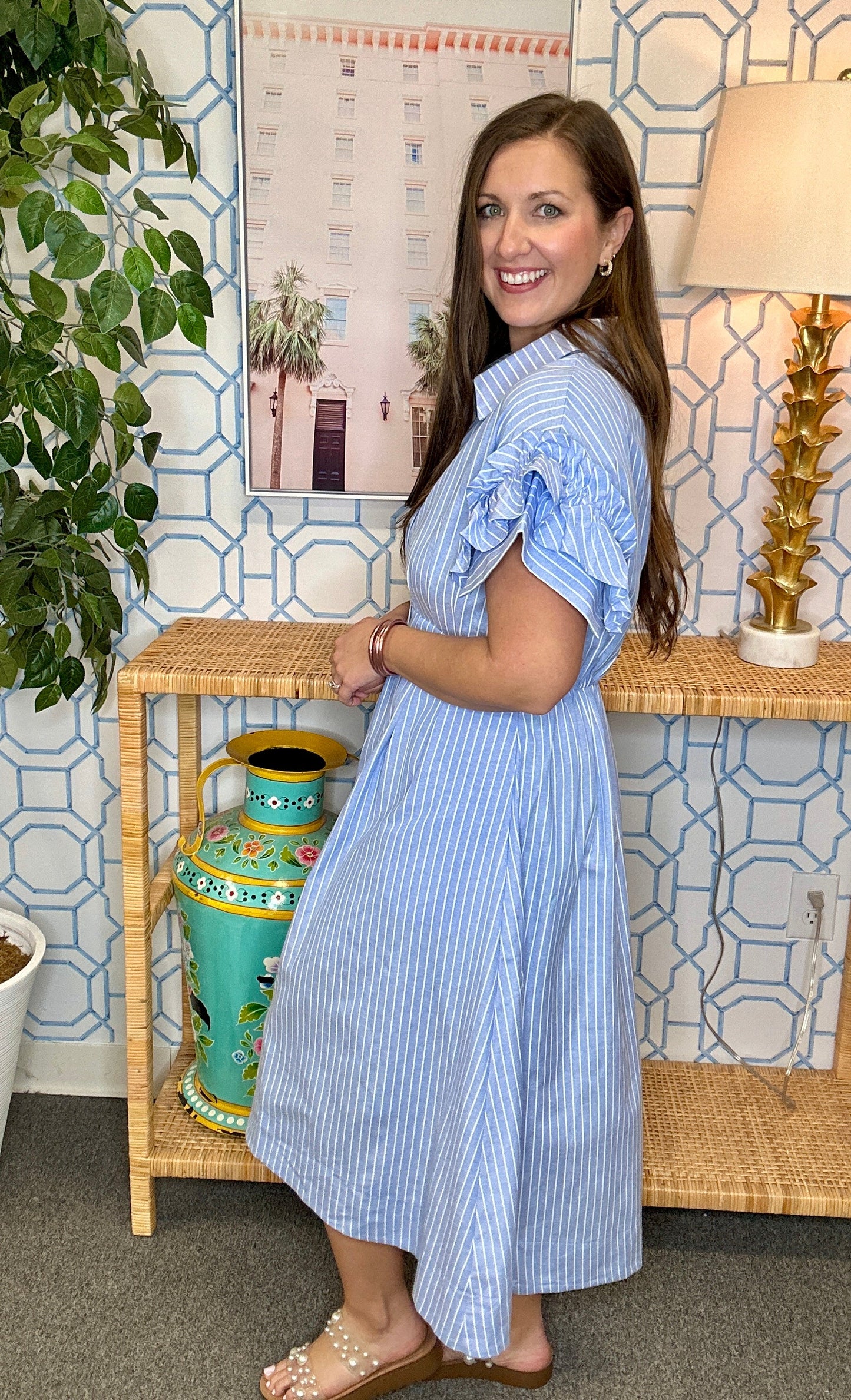 The Lucy Blue Dress