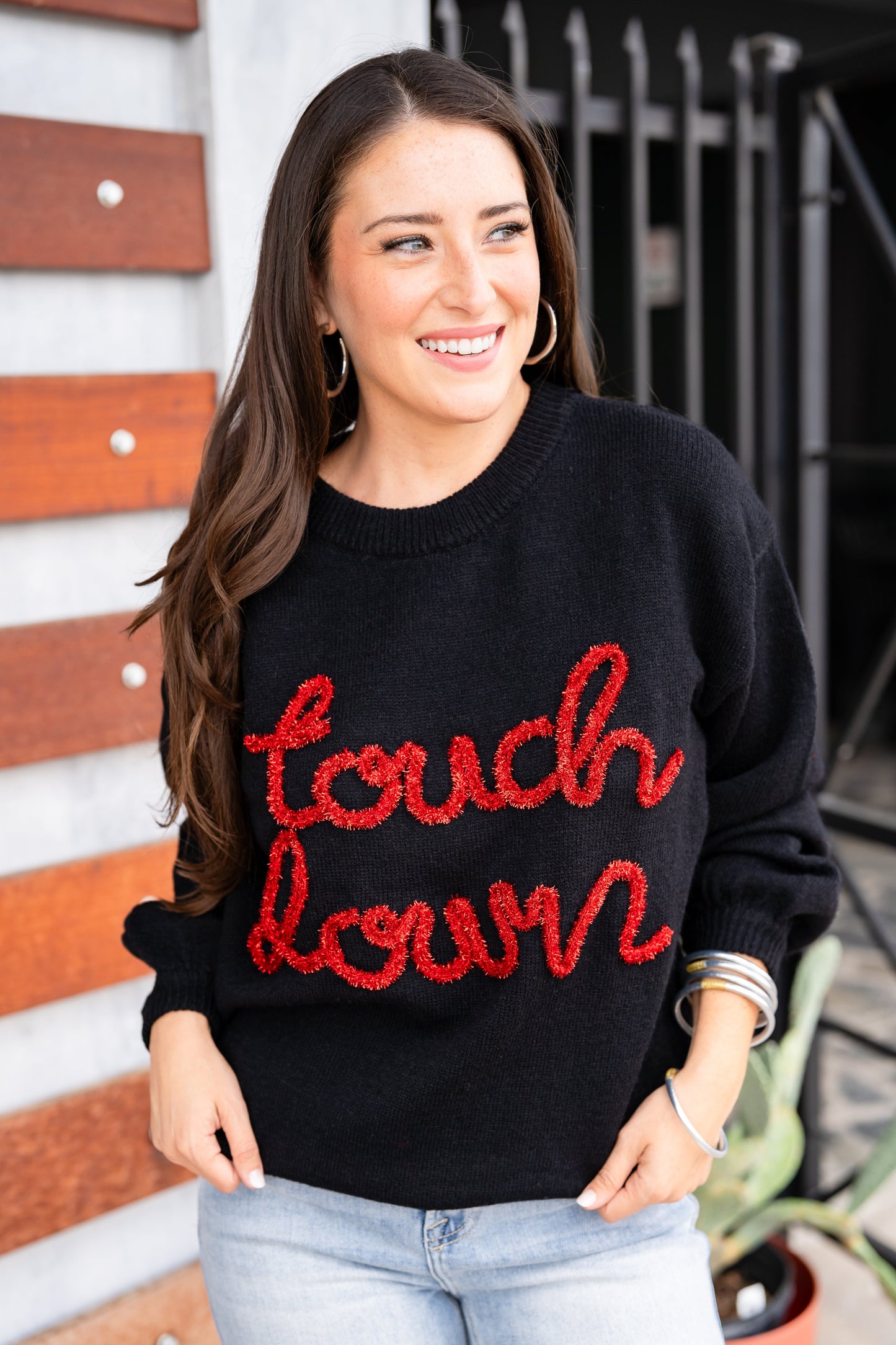 The LS Tinsel Touchdown Sweater - 4 Colors