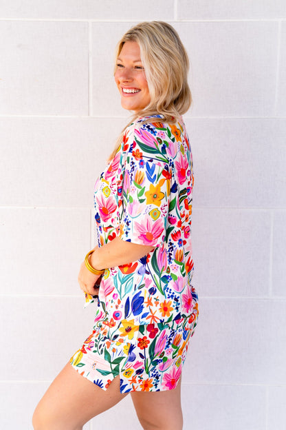 The Buckley Jennifer Set in Bright Floral