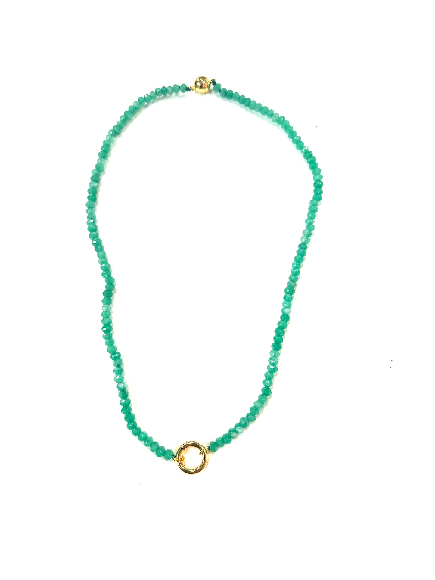 Agate Bead Magic Charm Bar Necklace- Lots