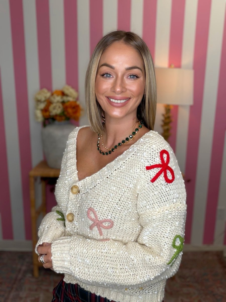 The Sealed with a Bow Cardigan