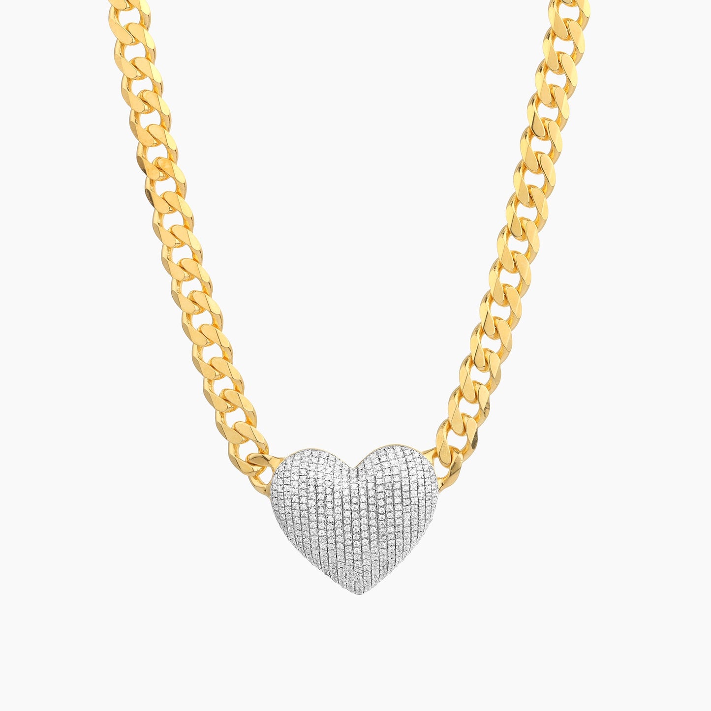 ES XXL Heart Cuban Necklace