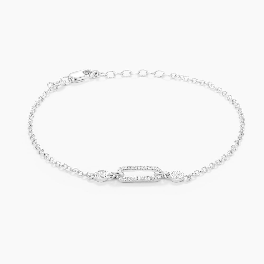 ES Meet Me In the Middle Chain Bracelet
