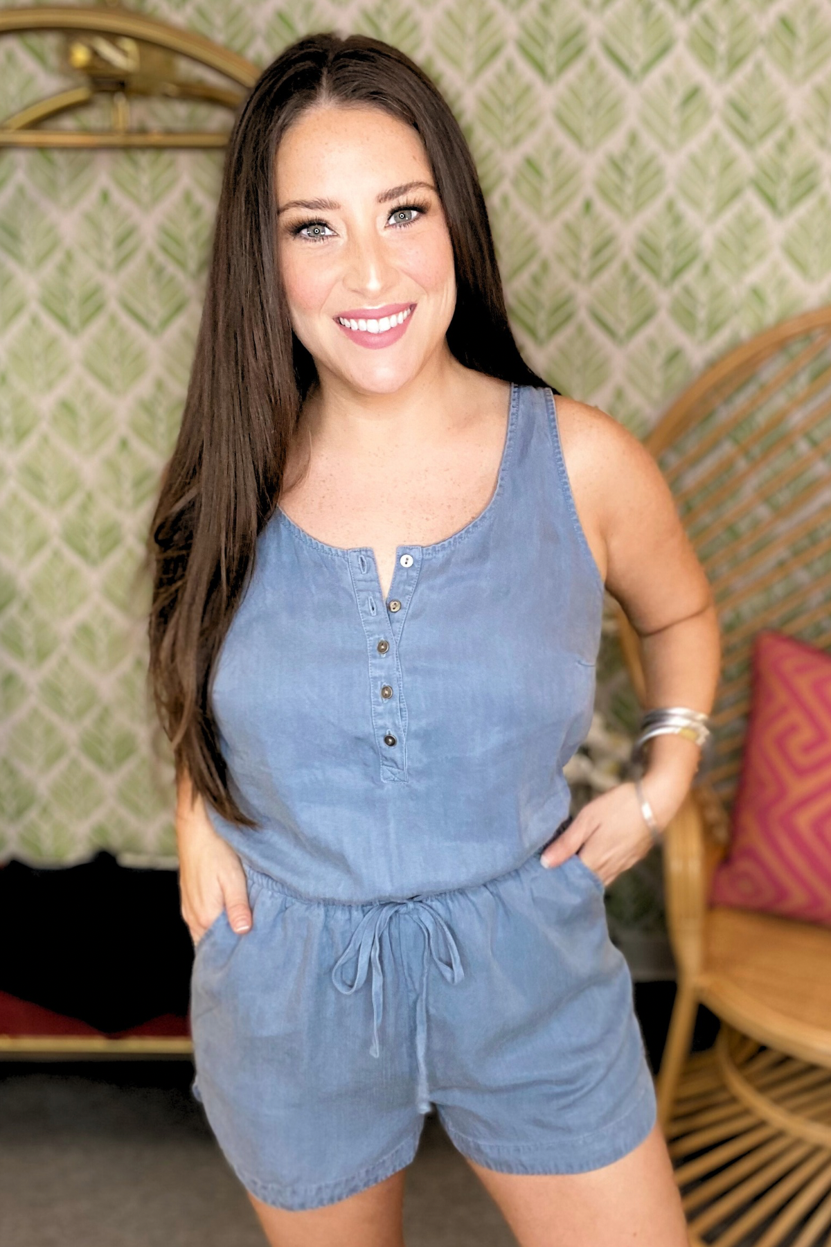 The Tencel Romper-2 Colors