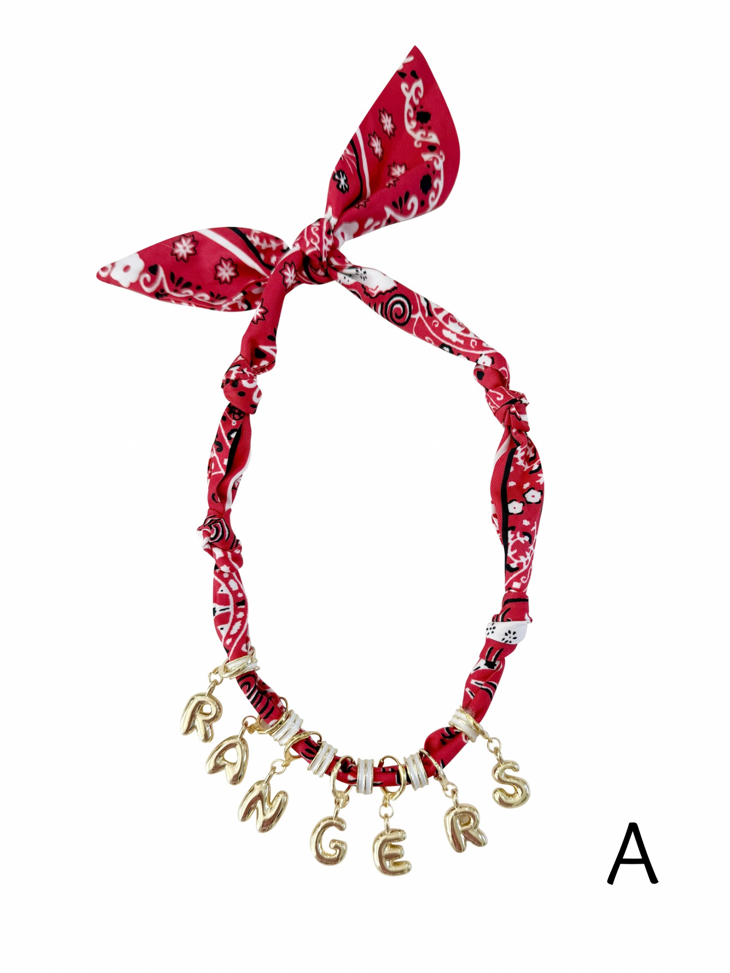 The Game Day Bubble Scarf Necklaces