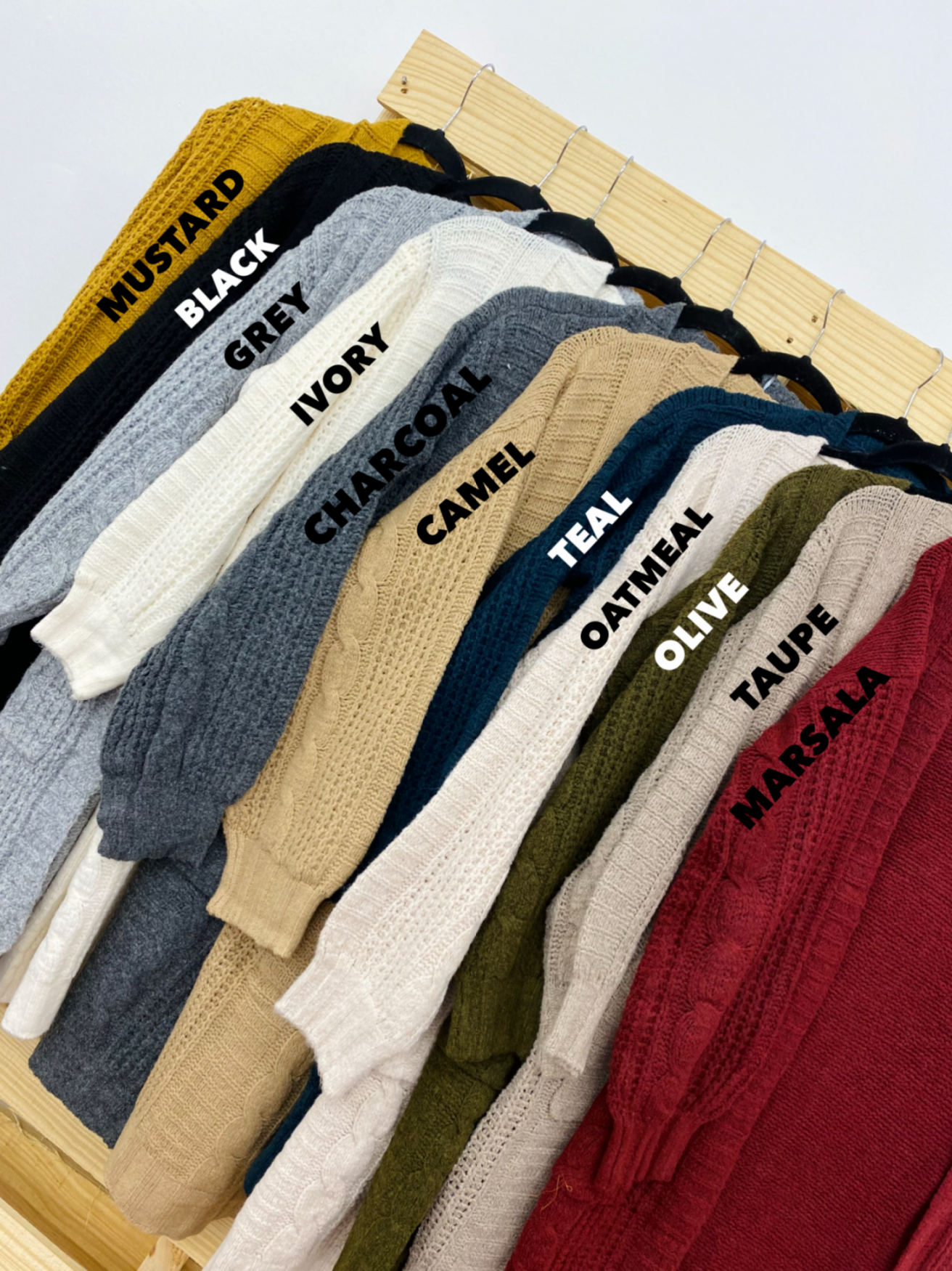 The Twist Knit Cardigan-11 Colors