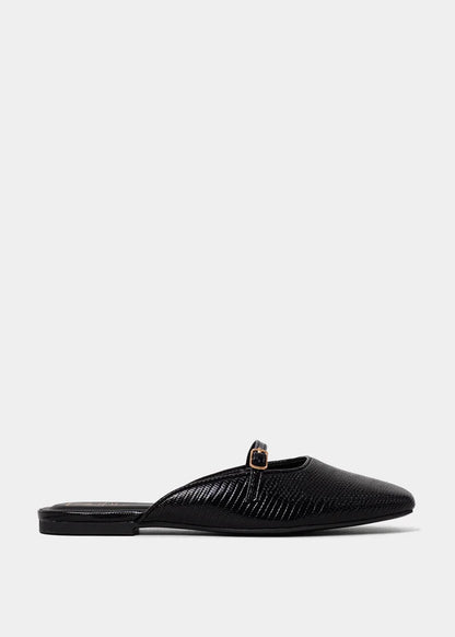 The Black Lizard Athena Flats