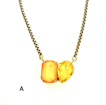 The Magic Double Stone Necklace