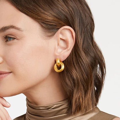 JV Cannes Doorknocker Earring