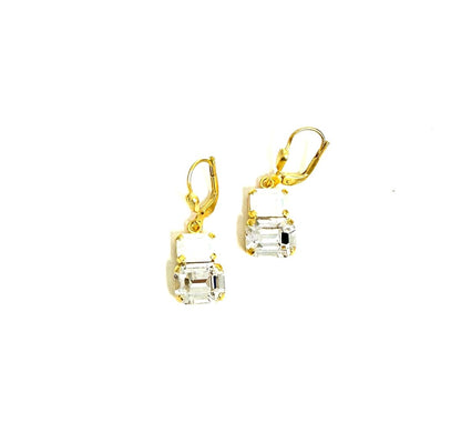 The Double Crystal Earrings