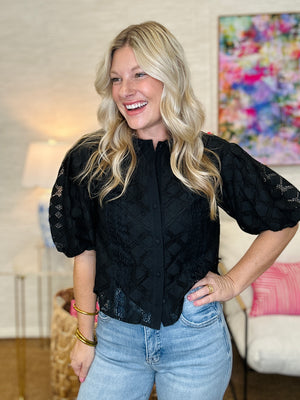 The Peter Top in Black