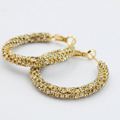 The STEAL Chic Crystal Hoops